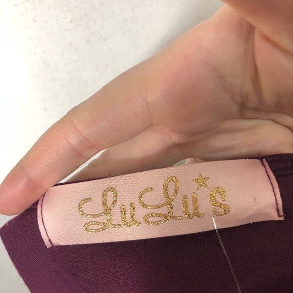 Lulus Purple Scoop Back Dress Small - Picture 4 of 6